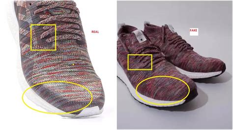 fake adidas boost material|real vs fake adidas ultra.